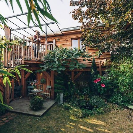 La Cabane Du Bon Chemin ,Spa Laval  Exterior photo