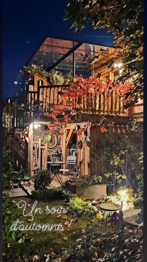 La Cabane Du Bon Chemin ,Spa Laval  Exterior photo